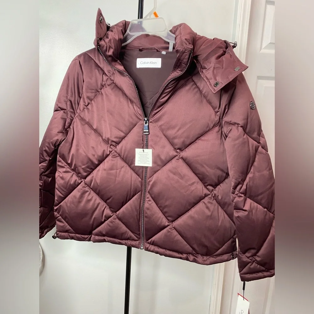 Calvin Klein Stretch Diamond Quilted puffer Jacket